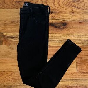 Abercrombie & Fitch Women's Black Jeggings